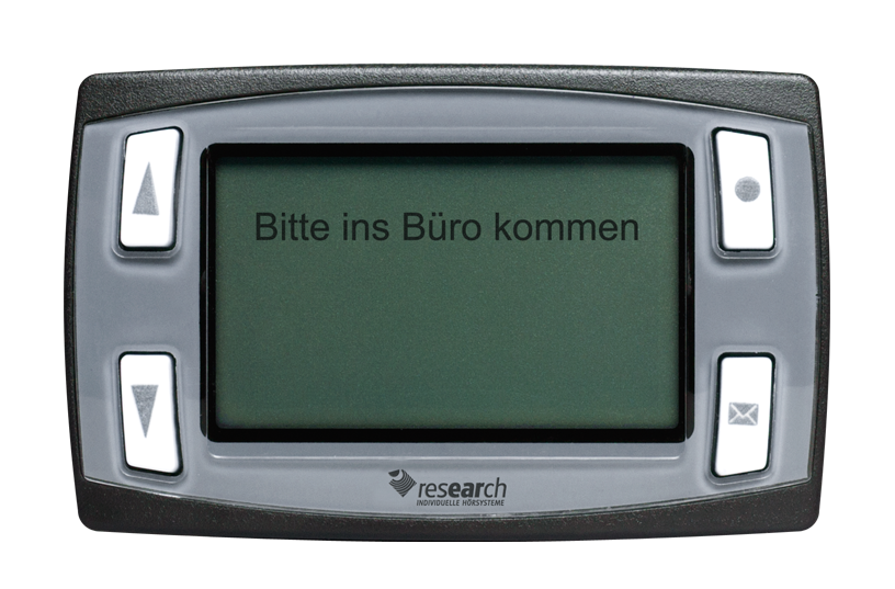 Foto des Mobilfunk-Pager/GSM-Pager für Hörgeschädigte