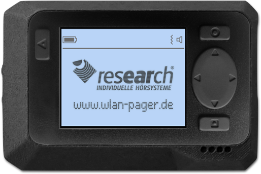 Foto des WLAN-Pager für Hörgeschädigte